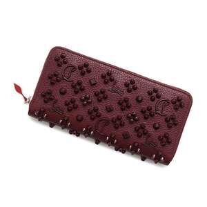 Christian Louboutin Panettone Studded Long Wallet Round Zipper